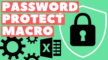 Password Protect Macro (Lock VBA Project for Viewing) | Excel VBA Tip