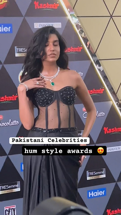 Pakistani celebrities at Hum Style Awards 2024 | Aima Baig | Sadaf Kanwal | Tooba | Celebs | Actress