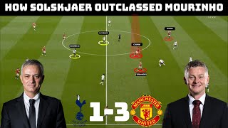 Tactical Analysis: Tottenham 1 – 3 Manchester United | How Solskjaer Dominated Mourinho |