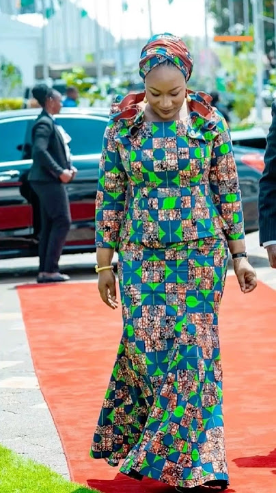 15 Stunning African Styles by Samira Bawumia | Kaba & Slits, Skirt & Blouse Styles