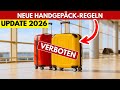 Handgepäck 2026 Diese Neuen Flugregeln Solltest Du Kennen