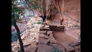 MiniDocumentary at the Sinagua Ruins of 1300AD in Long Canyon, Sedona, Arizona, USA