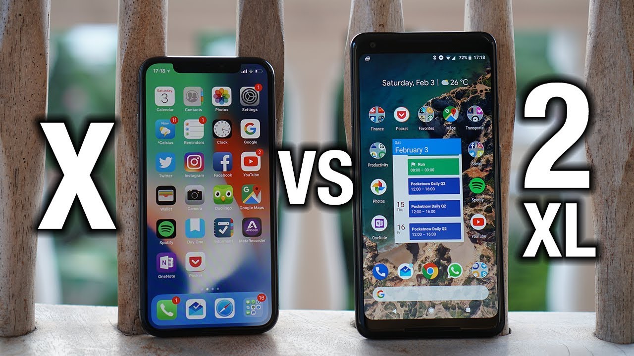 iphone x versus google pixel 3