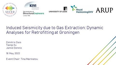 Induced Seismicity due to Gas Extraction  Dynamic Analyses for Retrofitting at Groningen
