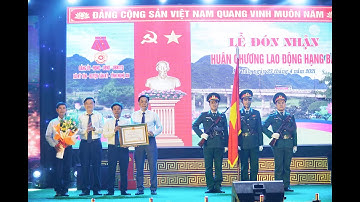 Quốc Thắng Studio - xã Kỳ Tân, Tân Kỳ, NA đón Huân chương lao động hạng ba