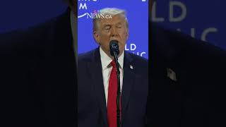 'Canada lives because of the United States - remember that': Trump takes aim at Carney’s WEF speech