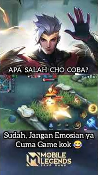 CHOU NGESELIN 😂. EMOSI DAH SI KAWAN 🤣. #shorts #mobilelegends