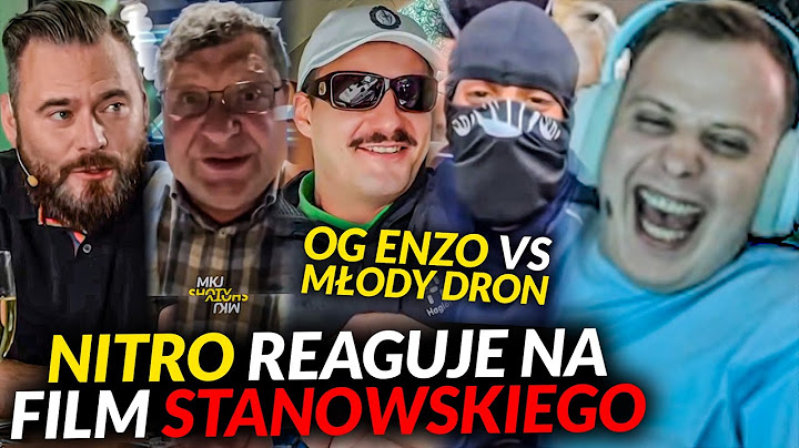 NITRO - OG ENZO VS MŁODY DRON, STANOWSKI OŚMIESZYŁ STONOGĘ, OSTRO O PASUCIE