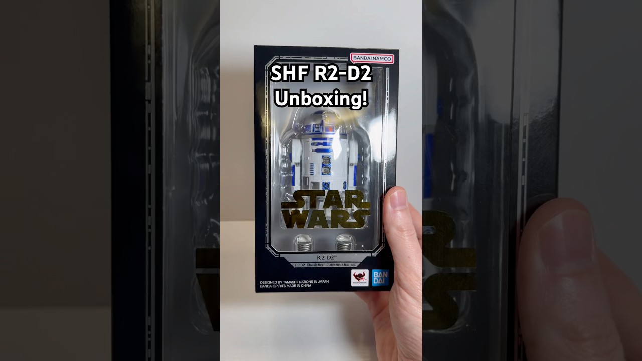Unboxing SHF R2-D2! 