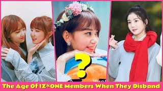 The Age Of IZ*ONE Members When They Disband