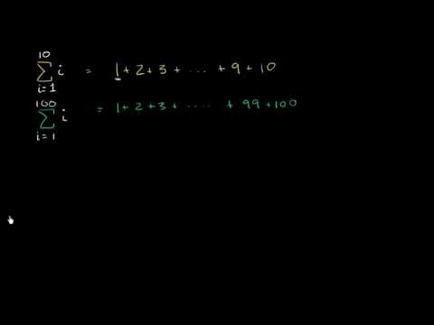 Sigma notation for sums | Sequences, series and induction | Precalculus | Khan Academy