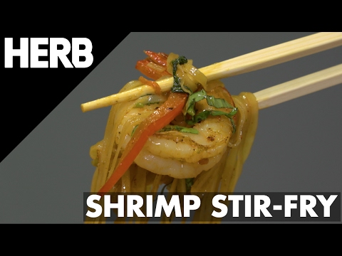 How To Make Cannabis Infused Super Shrimp Stir Fry | HERB Recipe Video - How To Make Cannabis Infused Super Shrimp Stir Fry | HERB Recipe Video