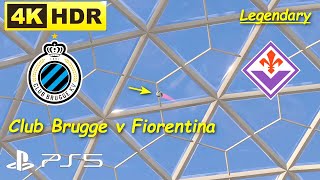 Club Brugge v Fiorentina, Mystery Ball,Legendary Level, Volta EA FC 24 Gameplay PS5 UHD 4K 60FPS HDR