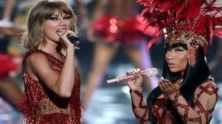 MTV VMA's 2015 - Nicki Minaj \& Taylor Swift's Performance at the MTV Video Music Awards 2015 was HOT