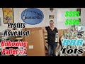 Pallet 7 listing & Profits Revealed 888 Lots Unboxing - Mopping our way to profits  -Reselling