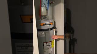 Water heater info and how to turn off your water