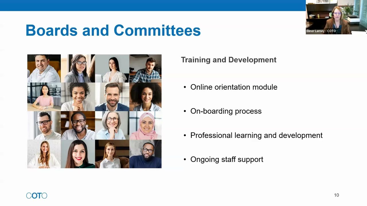 2025 COTO Board Elections Webinar