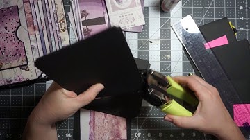 CCC DT   Prima Marketing Moon Child mini album tutorial Part 3