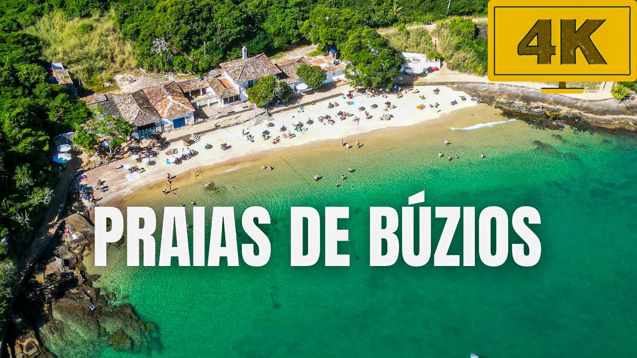 Búzios RJ - As melhores praias da cidade 4K - YouTube