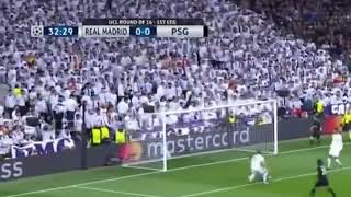 Gol De Rabiot Real Madrid 0 X 1 PSG 14/02/18