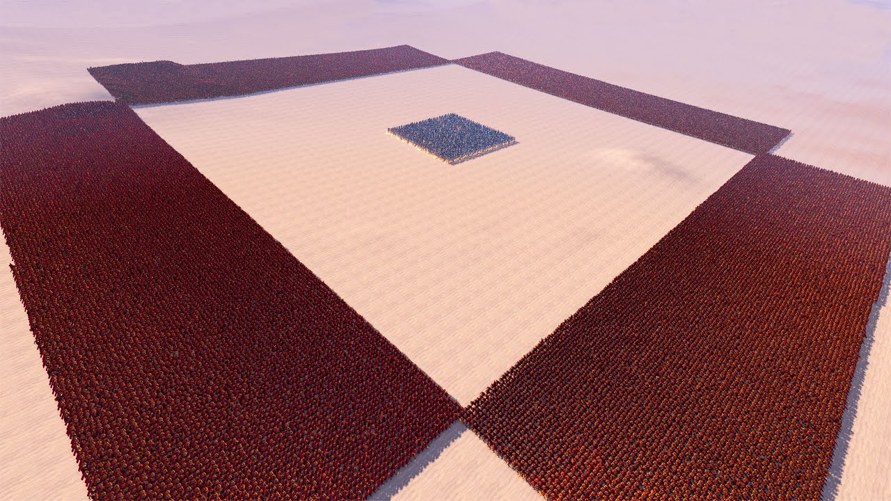 3000 SOUL TYRANTS vs 60000 SPARTANS UEBS - Ultimate Epic Battle Simulator