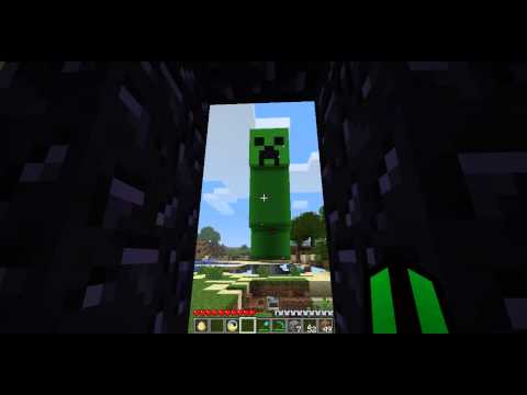 Smiling Giant Creeper statue explosion fail!!