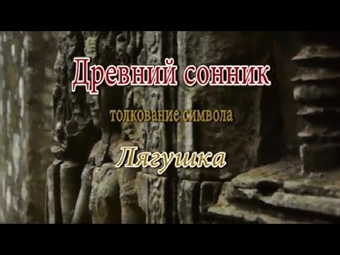 К чему снится Лягушка сонник, толкование сна