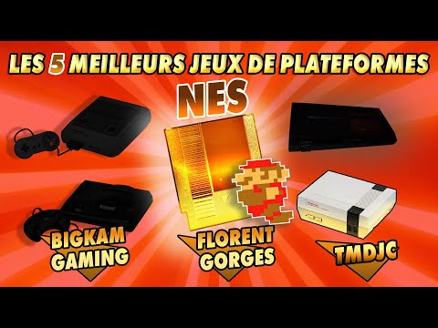 Live "Les 5 meilleurs jeux de plateforme de la Nes"