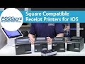 Square Compatible Receipt Printers for iOS - POSGuys.com