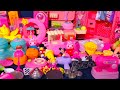 8:21 minutes satisfying with unboxing Hello kitty frozen kitchen sets l ASMR Barbie Frozen kitchen 