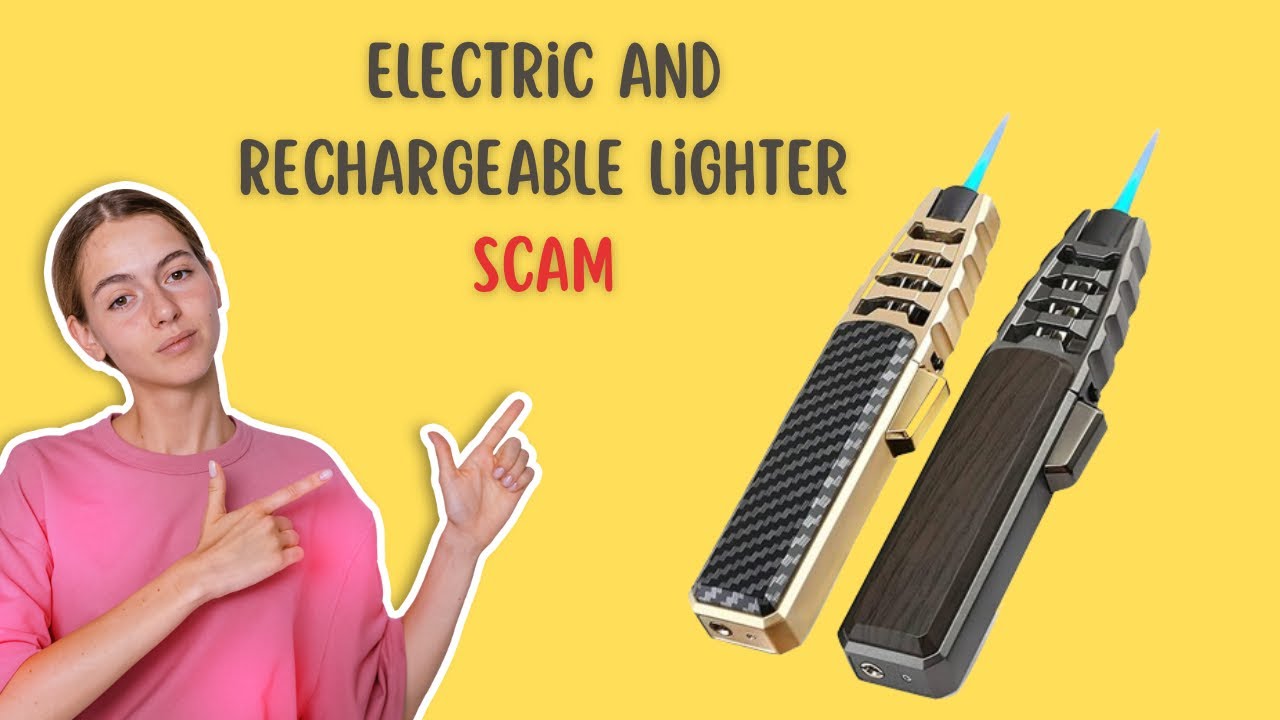 Fake rechargeable electric lighter scam on Social Media