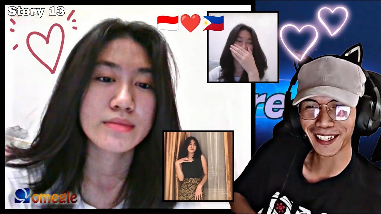 Smooth Pick Up Lines With This Pretty Indonesian Girl On Ometv Omegle Youtube 