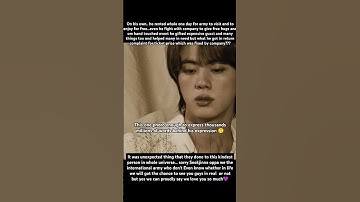 it was disrespectfull 😔 sorry jin oppa #bts #jin #kimseokjin #seokjin #btsarmy #fyp #shorts
