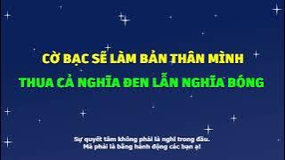 Cờ bạc sẽ làm bản thân mình THUA cả nghĩa đen lẫn nghĩa bóng