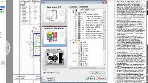 Planswift 9 Printing Images