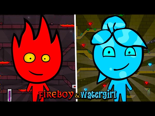 BIAZINHA DA ÁGUA VS CAROLZINHA DO FOGO!! (Fireboy & Watergirl) 