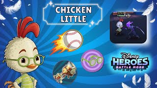 Testing Chicken Little's abilities #disneyheroes #chickenlittle