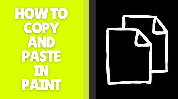 Kopiëren en plakken in Paint