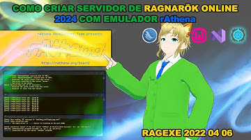 Tutorial - Como Criar Servidor de Ragnarok Online (Offline) 2024 com Emulador rAthena
