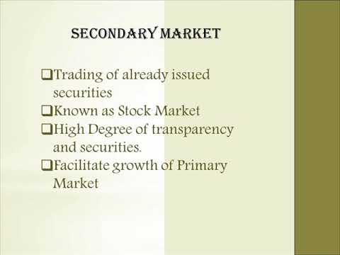 Financial Market - PPT COMMERCE