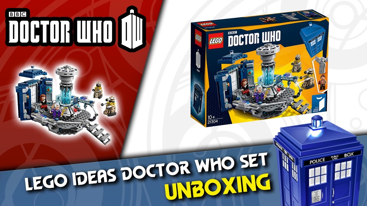 LEGO 21304 (new but opened box) 11th 12th Doctor Who Daleks Tardis UK BBC  Ideas