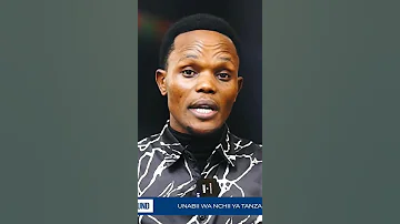 UNABII MJUMBE MWENYE CHUPA YA SUMU Prophecy Tanzaniapolitics Tanzania Fypviral Godsplan Siasa 