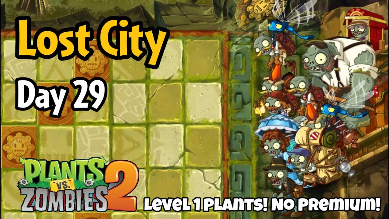 Plants vs Zombies 2 | Lost City Day 29 - YouTube