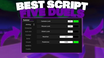 The *BEST* Five Duels Script 🎯 | Silent Aim, Aimlock, & Much More!