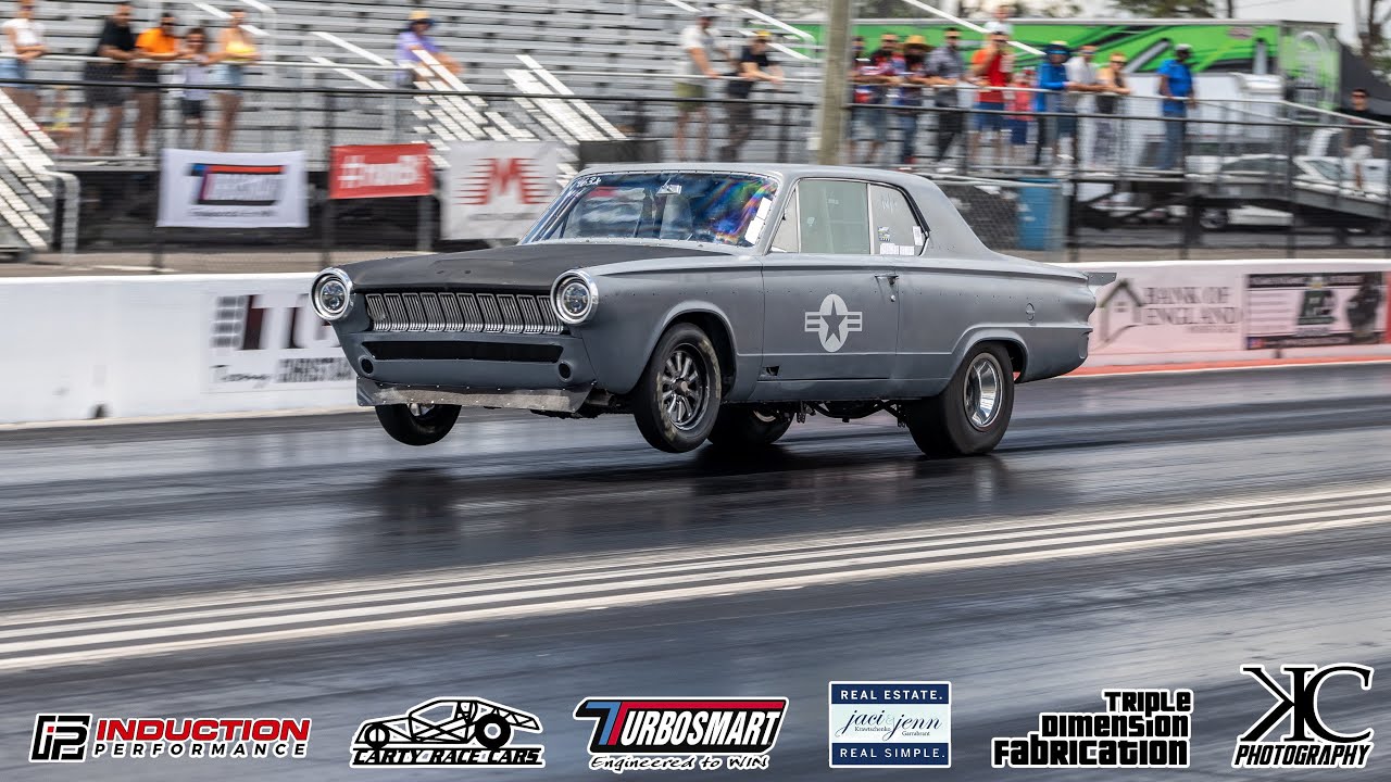 All Steel All Glass Dodge Dart Running Low 4’s! 2500hp Hydraulic Roller ...