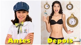 Meninas de Carrossel Antes e Depois 2012