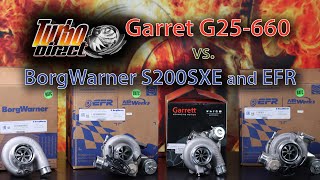 Garrett G25-660 vs BorgWarner - S200SXE and EFR