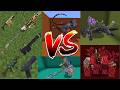 REAL LIFE GUNS VS WEIRD MOBS! | Minecraft Gun Mod