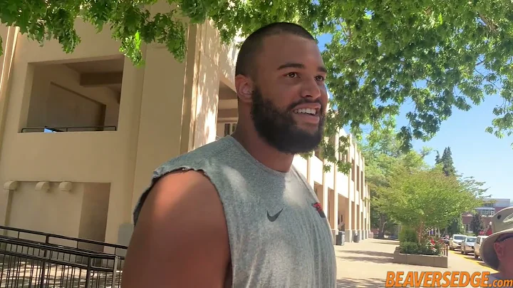 Oregon State OL Joshua Gray 8/23/22