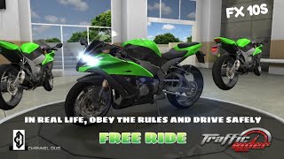 Free ride FX 10S on the traffic rider game. screenshot 3